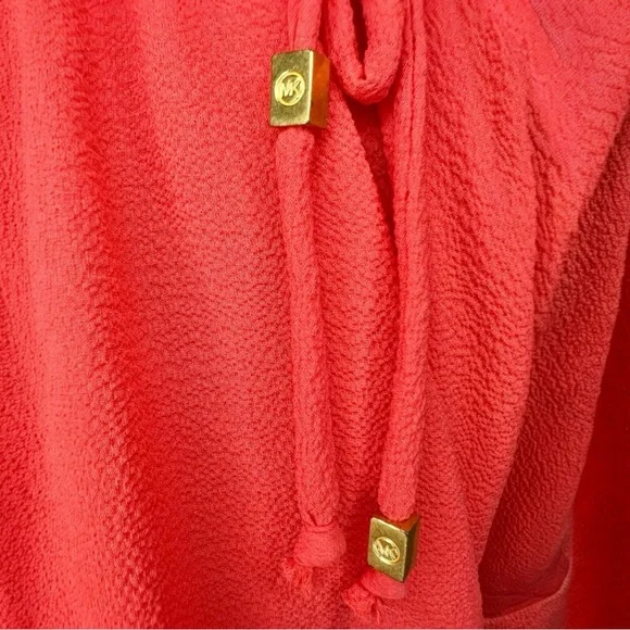 Michael Kors Open Shoulder Orange Blouse for Women Size Petite P - Picture 12 of 14